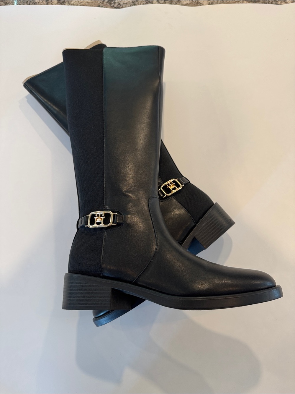 Tommy Hilfiger Women's Imizza Tall Riding Boot - Picture 2 of 5